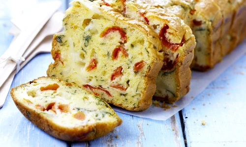 Cherry tomato,mozzarella and basil savoury cake jpeg
