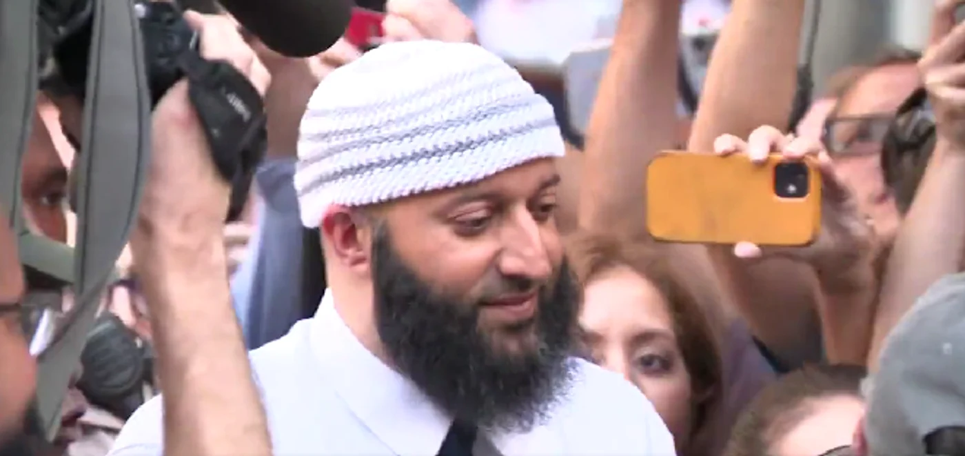Adnan Syed este plasat în arest la domiciliu. Foto: Captură video Twitter