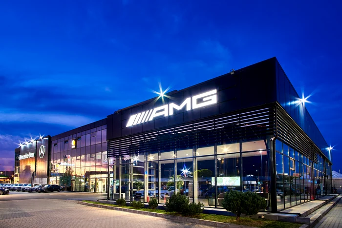Primul showroom concept MAR20X din România Foto: Mercedes-Benz