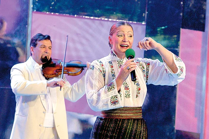 Solista de muzică populară e la prima experiență de acest gen (FOTO: MEDIAFAX)