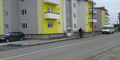 Locuinţele ANL din Murighiol sunt situate în centrul satului