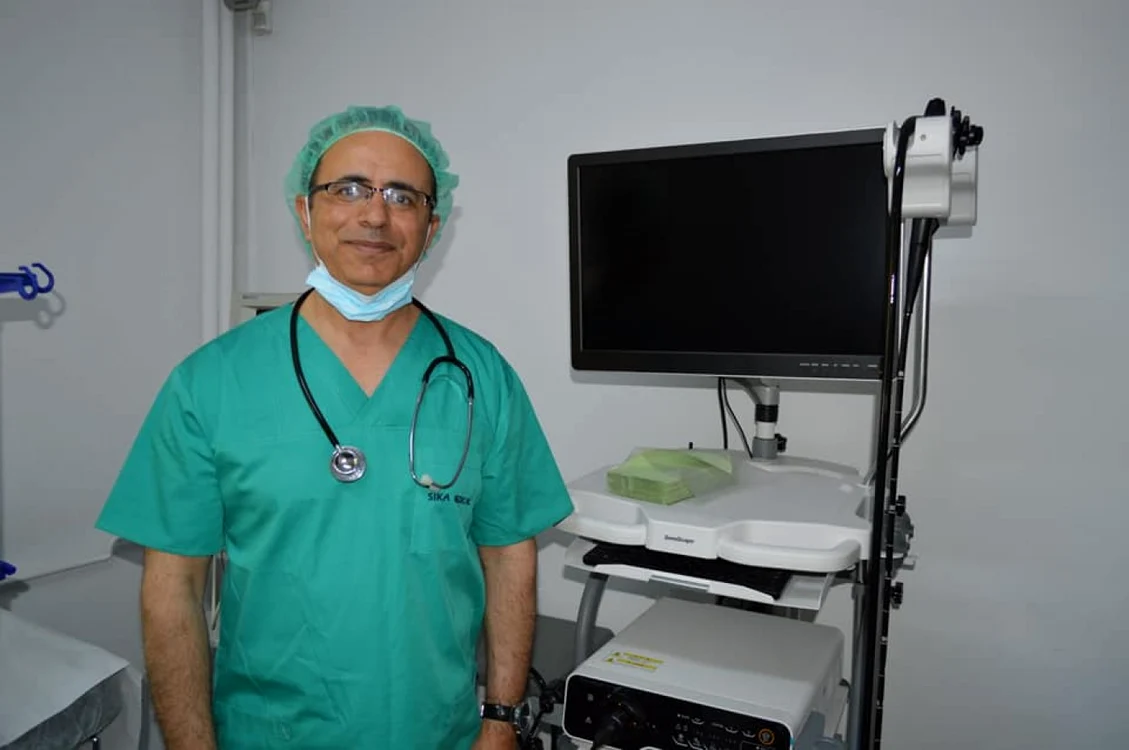 Adnan Al Aloul este chirurg la Spitalul Râmnicu Sărat