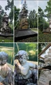 Monumentul domnitorului Barbu Dimitrie Știrbei din Parcul Zăvoi (© Primăria Municipiului Râmnicu Vâlcea)