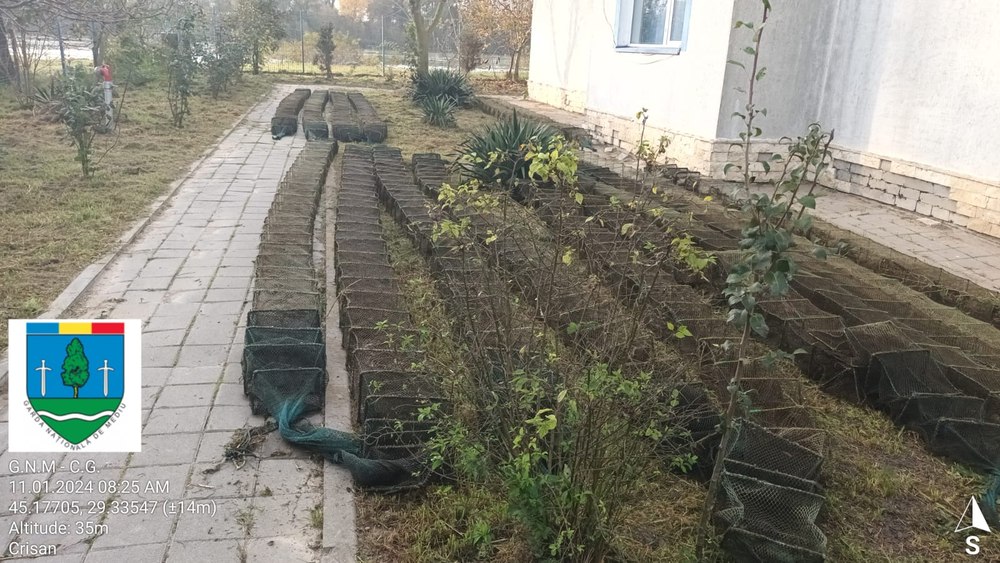 Unelte ilegale de pescuit și lucrări de excavație în Delta Dunării. Acțiuni ale Gărzii de Mediu
