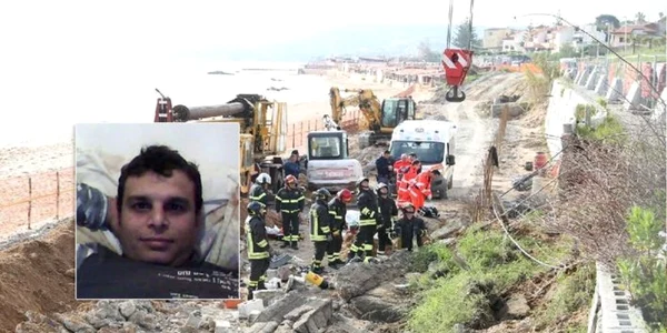 roman mort accident de munca FOTO www.corrieredellacalabria.it