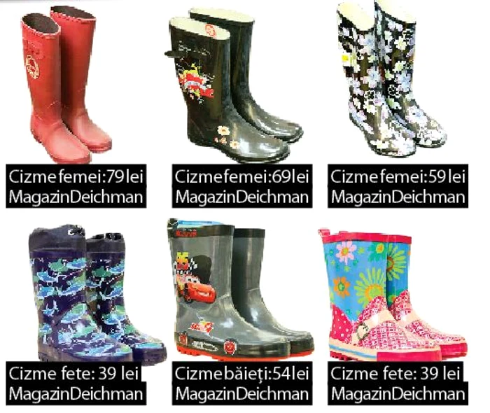 Cizmele din cauciuc, sensibile la tăieturi