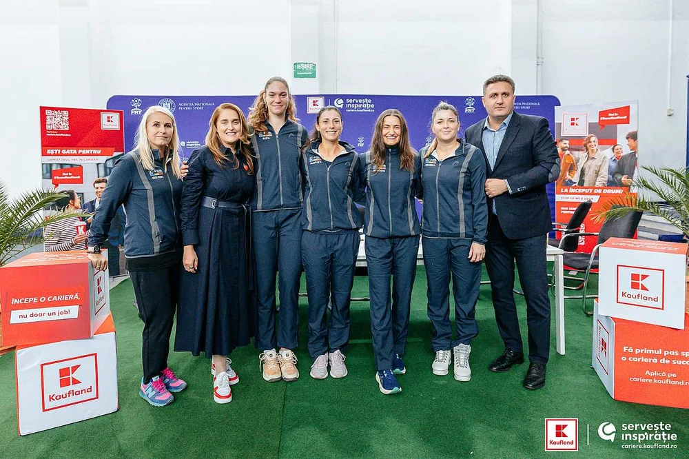 Kaufland România susține Echipa României de Tenis la Billie Jean King Cup