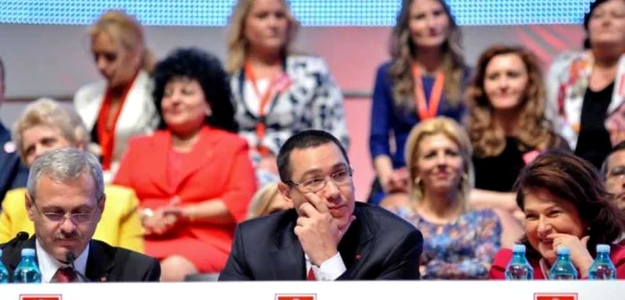 Victor Ponta o susţine pe Rovana Plumb, unul dinter puţinii în care mai are încredere FOTO Mediafax