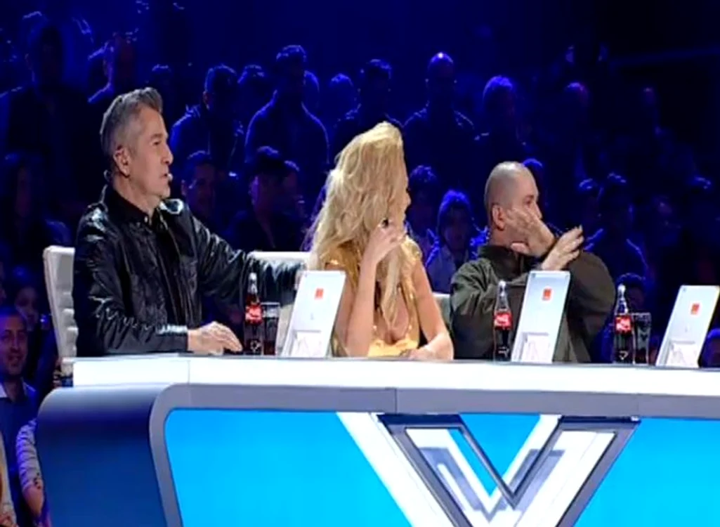 Paolo Lagana la «X Factor» (captură Antena 1)