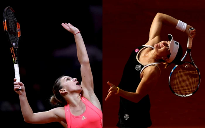 Simona Halep şi Alexandra Dulgheru. FOTO Guliver/Getty Images