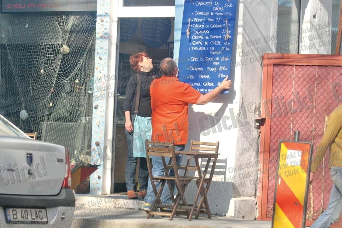 De când a investit în afacere, Bodo merge zilnic la restaurantul grecesc (FOTOGRAFII: ALEX MUSCALIU)