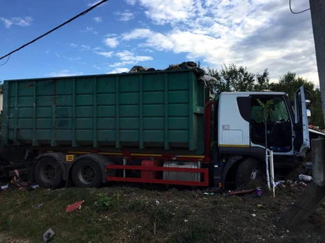 Accident grav în Timiş FOTO ISU Timiş