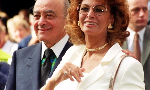 Mohamed Al Fayed și Sophia Loren FOTO profimedia 0802170845 jpg