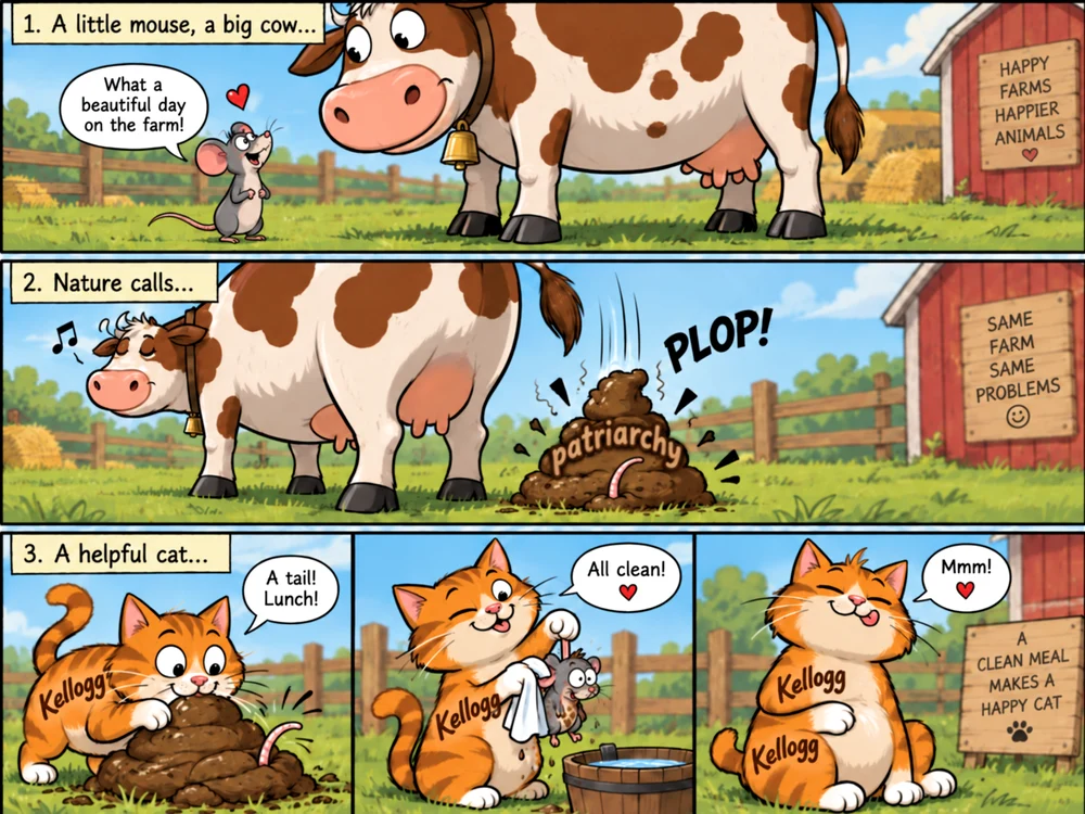 Imagine banc vaca soricel png