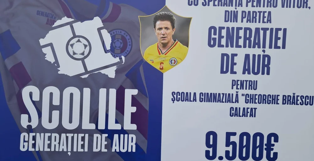 Donația făcută de Gică Popescu