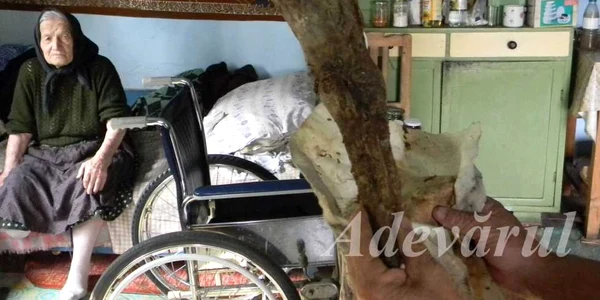 Piciorul a fost păstrat în podul casei şi s-a mumificat