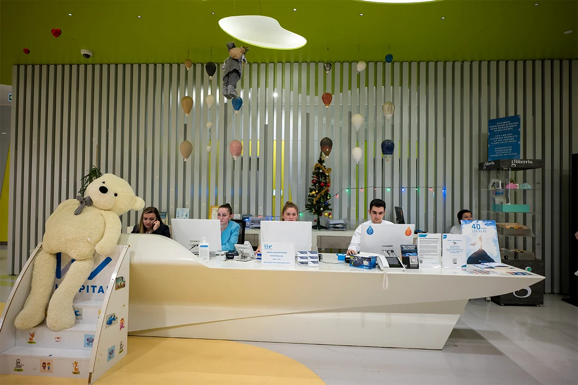 Spitalul din Istanbul are o secţie de pediatrie cu toate specialităţile