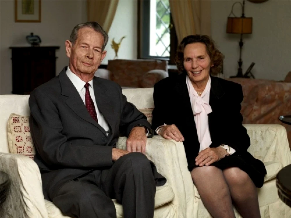 Regele Mihai I, alături de Regina Ana FOTO: roportal.ro