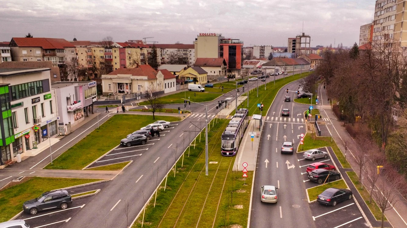 Bulevardul arată acum spectaculos FOTO PMT