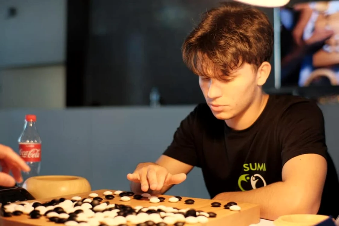 Denis Dobraniş la campionatul mondial de GO, Rusia 2021 - arhiva personală