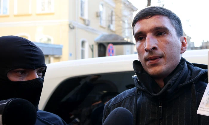 Bogdan Peșchir la parchet FOTO Inquam Photos 2025 03 20 8359 jpg