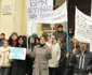 protest biblioteca pedagogica nationala marina stan 3