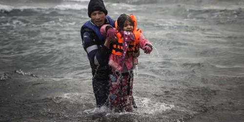 Imigranti in Grecia FOTO AP 