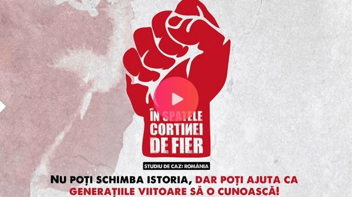 ”În spatele cortinei de fier  Studiu de caz: România”   un proiect de care istoria României are nevoie jpeg