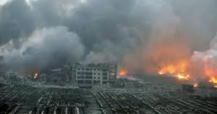 Explozii la Tianjin FOTO VICE News