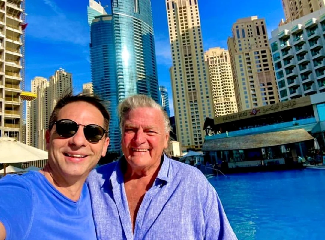 Dan Negru l-a dus pe Florin Piersic la Dubai / Sursa: Instagram