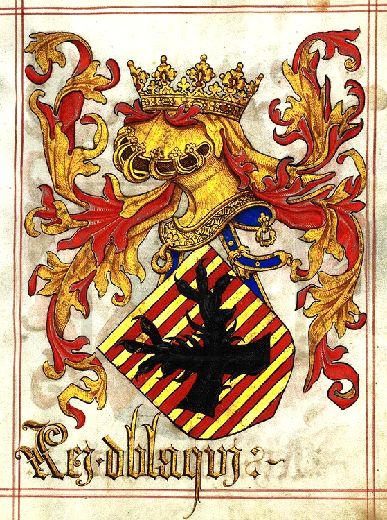 un blazon medieval
