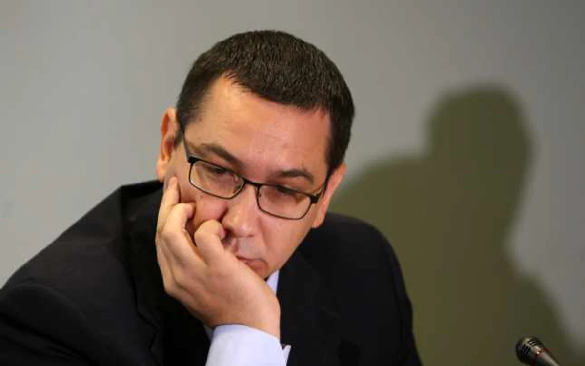 Victor Ponta a rămas fără titlul de doctor FOTO Marian Iliescu
