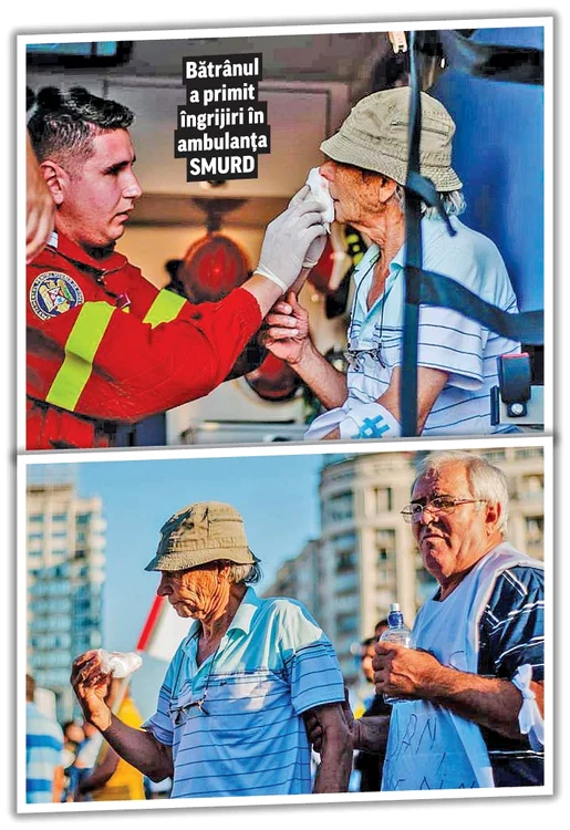 Ilie Gâzea a avut hemoragie nazală după ce a fost gazatfotografii: facebook andreea balaurea