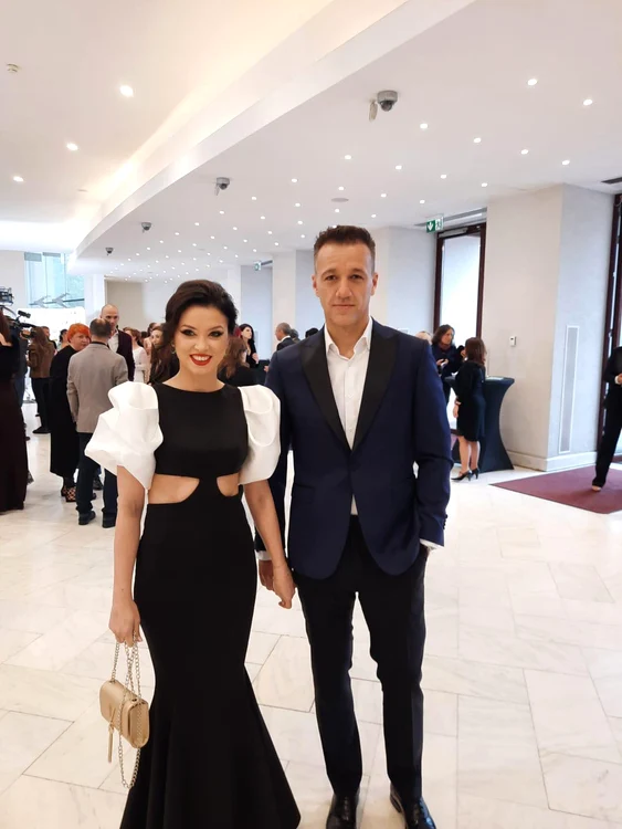 Anca Dumitra, alături de iubitul ei, la Premiile Gopo
