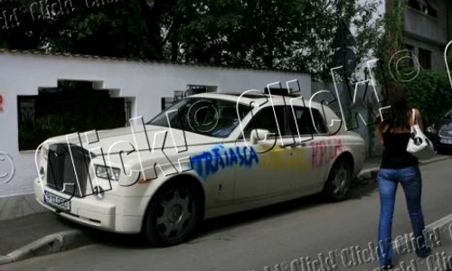 Rolls Royce ul lui Dan Diaconescu, pictat  jpeg