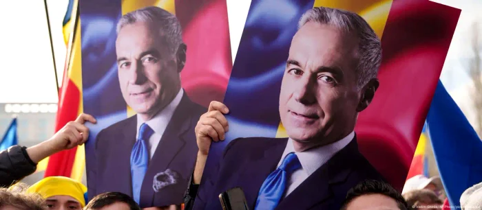 Protest al susținătorilor lui Călin Georgescu (imagine din 10 ianuarie)