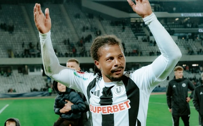 Berto (Universitatea Cluj). FOTO: Facebook