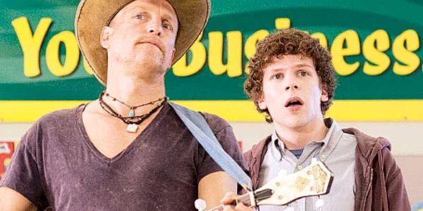 Tallahassee (Woody Harrelson) şi Columbus (Jesse Eisenberg), personajele principale