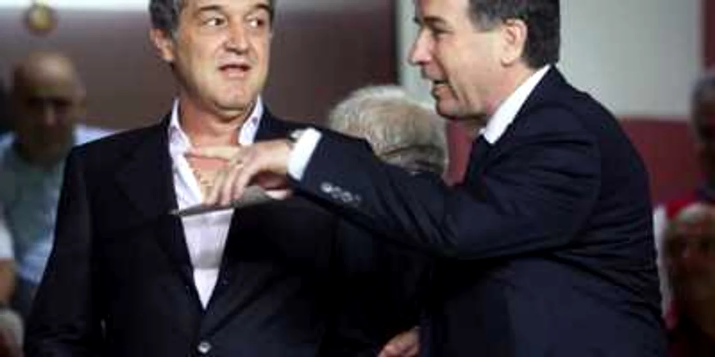Gigi Becali şi Valeriu Argăseală