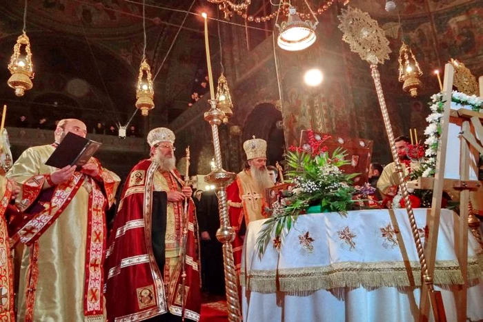 Moaştele au fost depuse la Catedrala Arhiepiscopală Foto: Radio Dobrogea