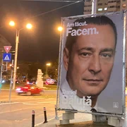 Afiș electoral Daniel Băluță FOTO Facebook