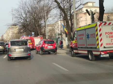  Accident cu șase mașini pe șoseaua Ștefan Cel Mare din București / foto: Dan Papics