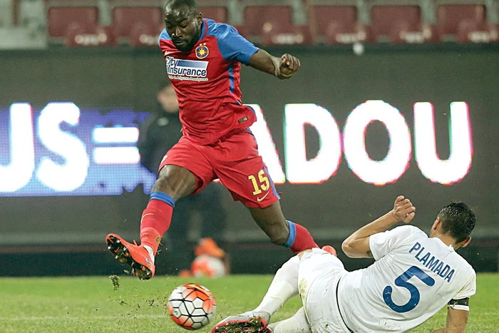 Tade a marcat primul gol din acţiune de la sosirea la SteauaFoto: Sportpictures.eu