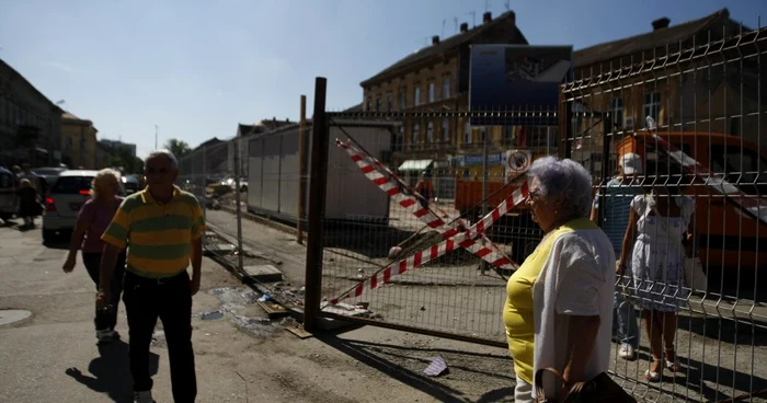 Au început lucrările la Piața Iosefin