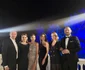 Andreea Marin, Adrian Brâncoveanu, Geanina Ilieș, Elvira Deatcu și Andreea Raicu la nunta lui Valeriu Gheorghiță cu Monica Bârlădeanu. FOTO: Instagram