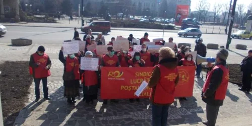 protest posta iasi