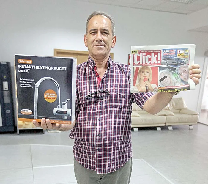 Lozul i-a adus lui Paul Cristian un robinet electric