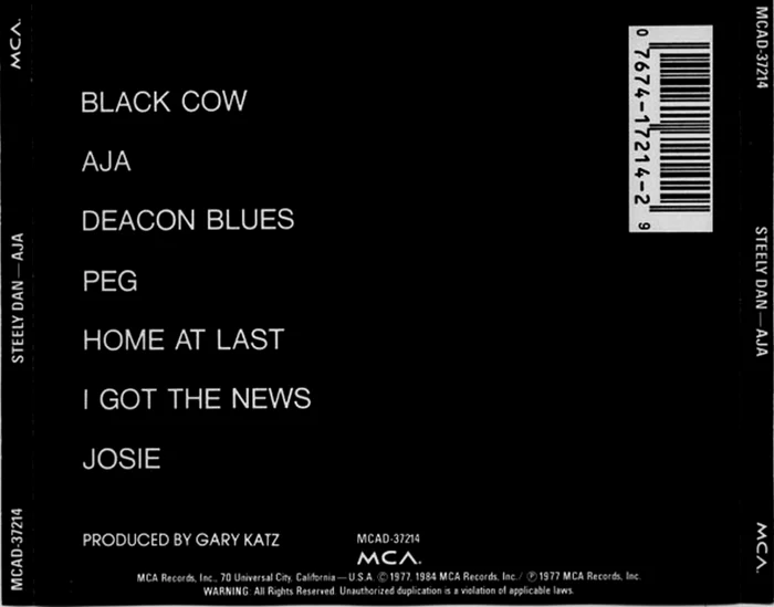SteelyDan Aja Back jpg