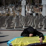 inormîntare soldaţi kiev război ucraina rusia ziua 23. Foto Gettyimages