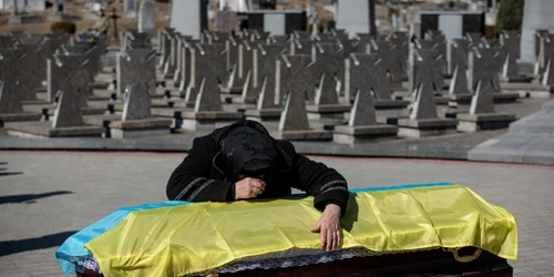 inormîntare soldaţi kiev război ucraina rusia ziua 23. Foto Gettyimages